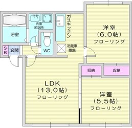 新川駅 徒歩15分 2階の物件間取画像